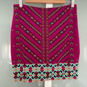 Tigerlily Printed Mini Skirt